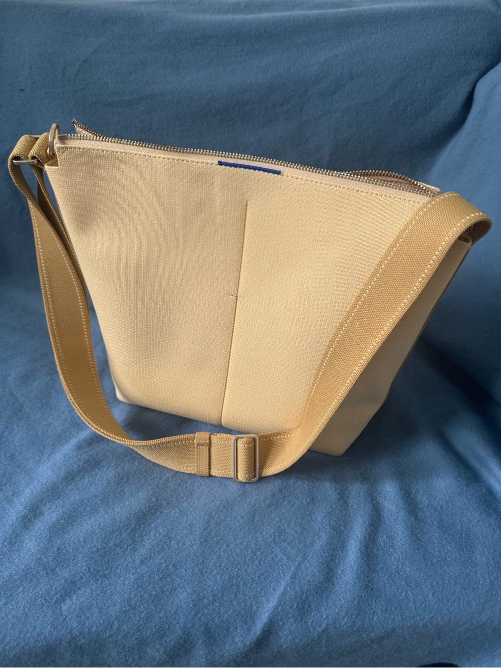 Bucket bag by Rothy’s in Butter color
